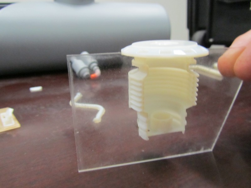 underground storage tank 3D printed cutaway model parts
