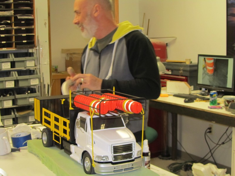 Custom 1:14 Scale Truck Model